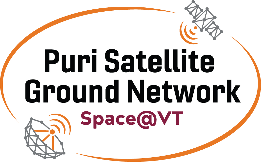 Puri Satellite Ground Network Logo